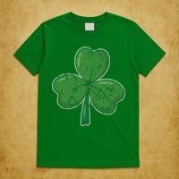 Lucky Shamrock St Patricks Day T-Shirt thumb 5