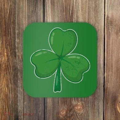 Lucky Shamrock St Patricks Day Coaster