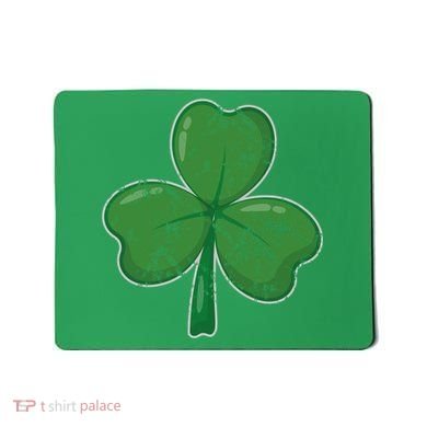 Lucky Shamrock St Patricks Day Mousepad