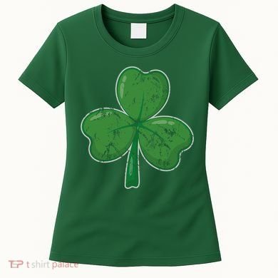 Lucky Shamrock St Patricks Day Women's T-Shirt