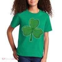 Lucky Shamrock St Patricks Day Kids T-Shirt thumb 2