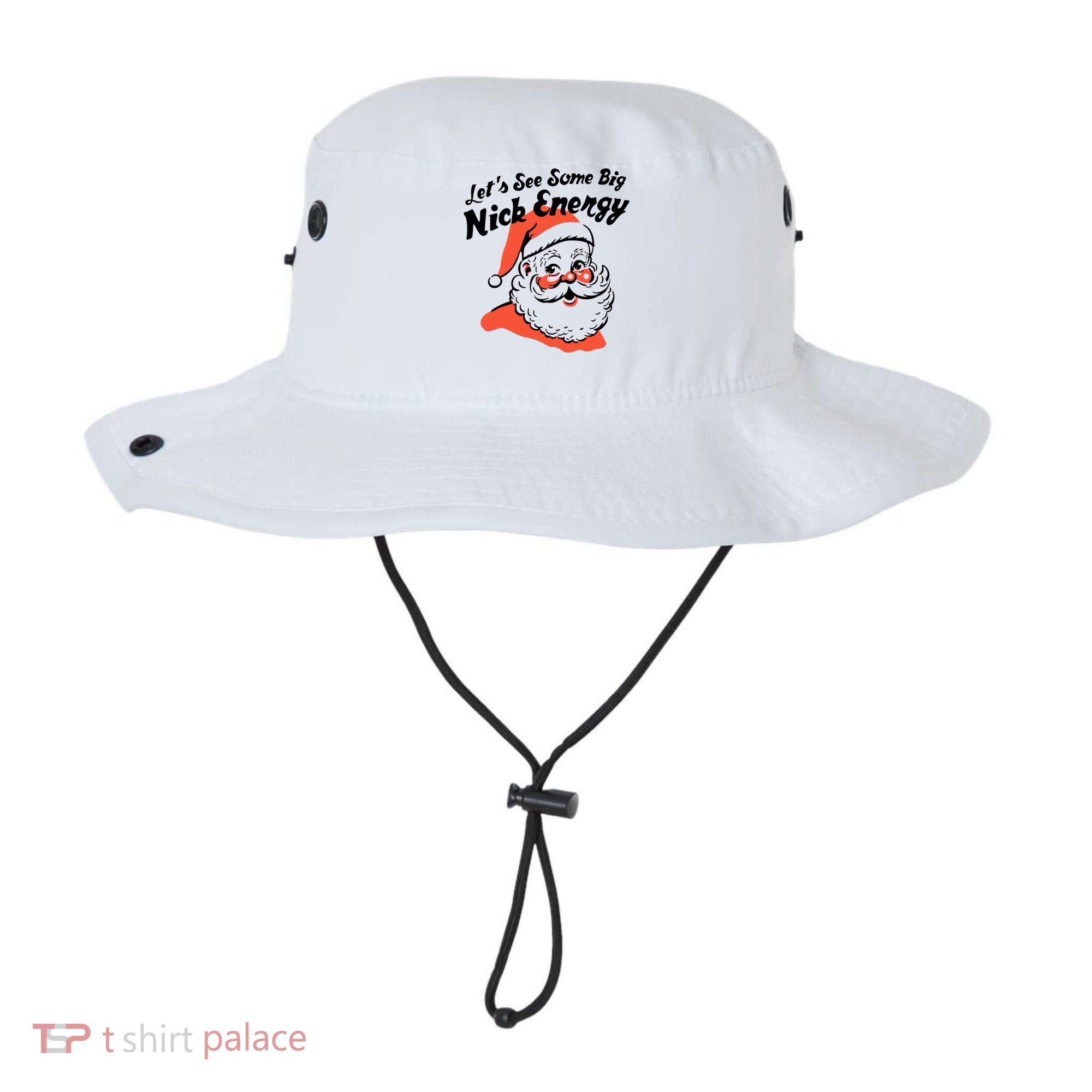 Lets See Some Big Nick Energy Funny Christmas Gift Bucket Hat