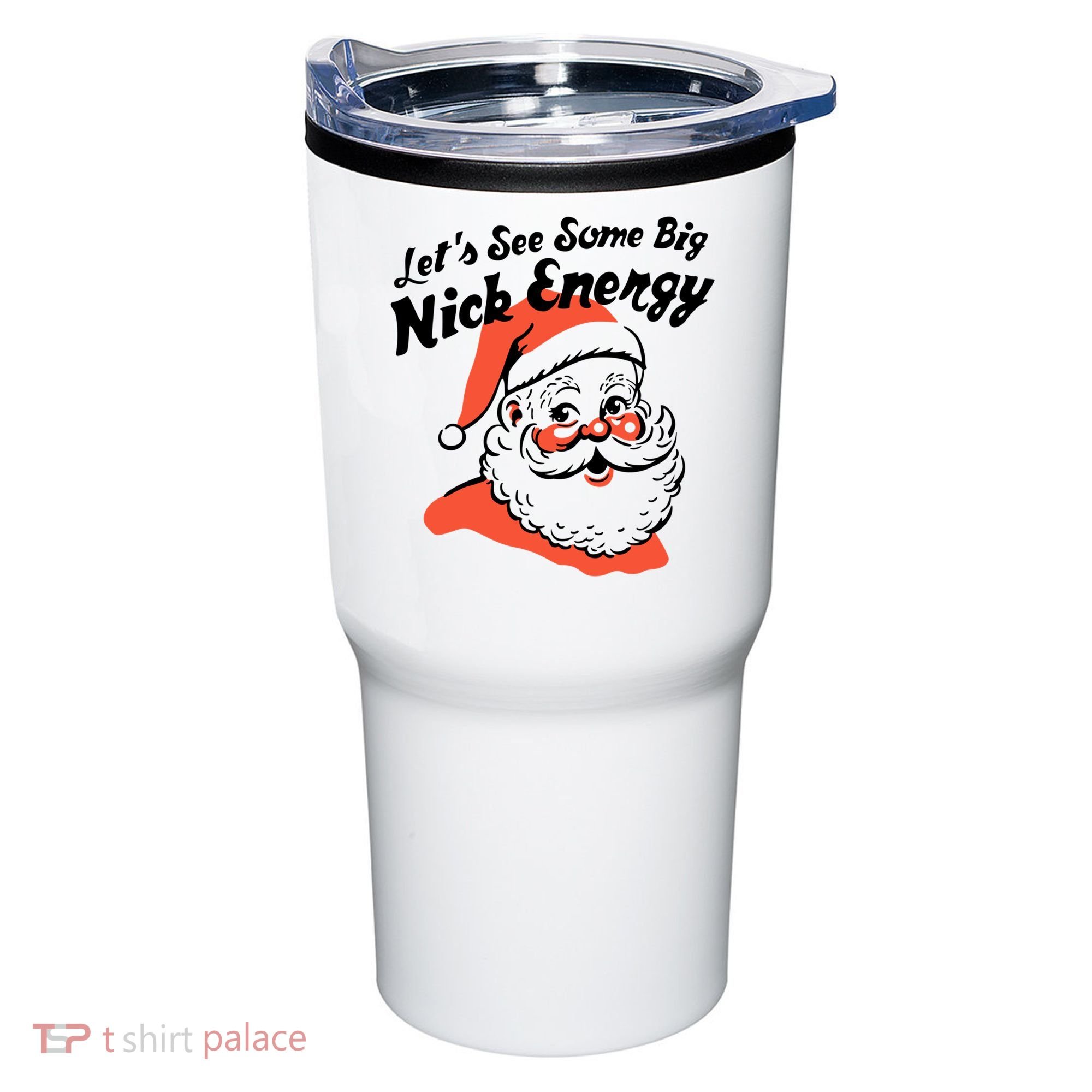 Lets See Some Big Nick Energy Funny Christmas Gift Tumbler