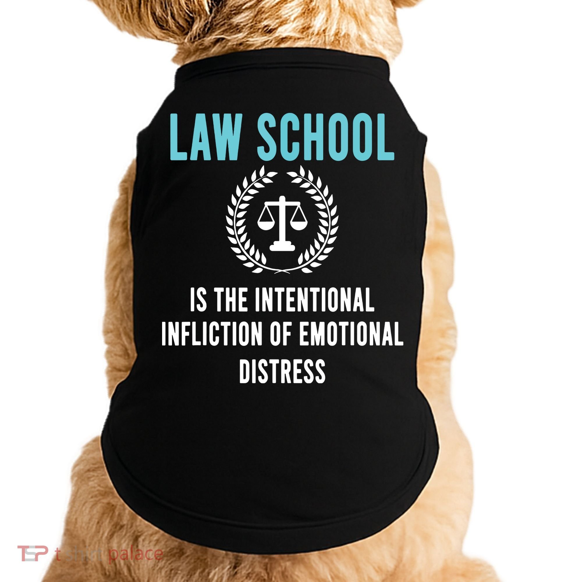 Law School Student Aspiring Future Attorney Lawyer Doggie Tank