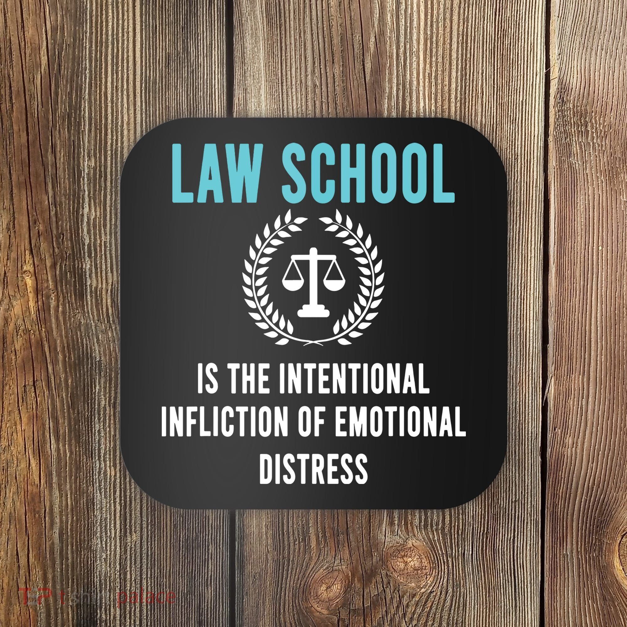 Law School Student Aspiring Future Attorney Lawyer Coaster