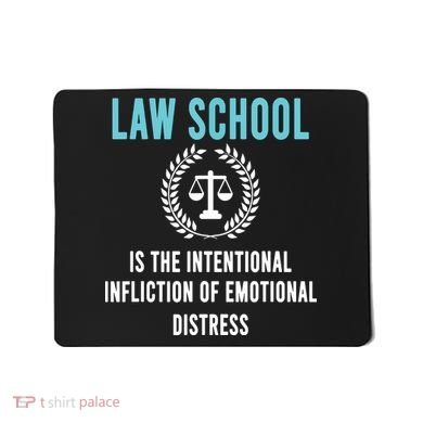 Law School Student Aspiring Future Attorney Lawyer Mousepad