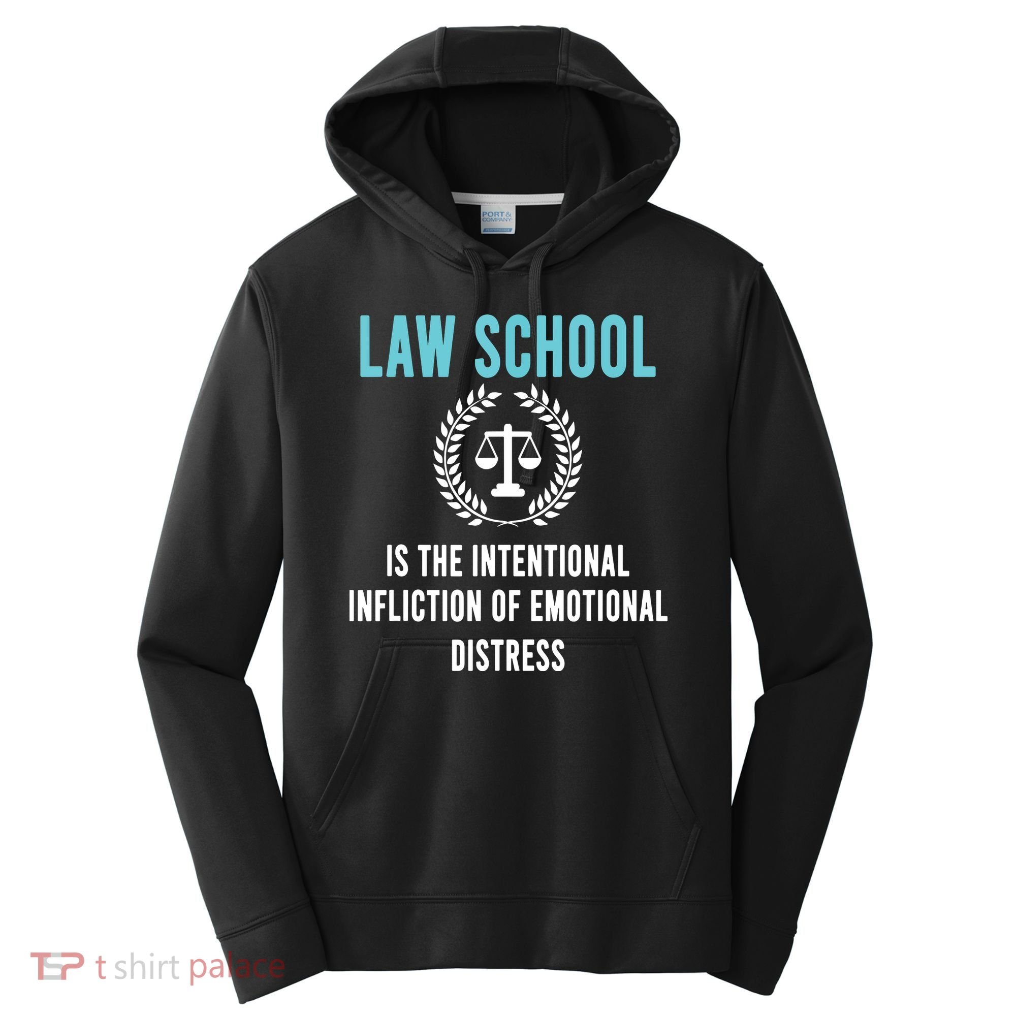 Law School Student Aspiring Future Attorney Lawyer Performance Fleece Hoodie