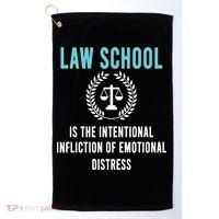 Law School Student Aspiring Future Attorney Lawyer Golf Towel thumb 0