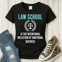 Law School Student Aspiring Future Attorney Lawyer Women's T-Shirt thumb 3