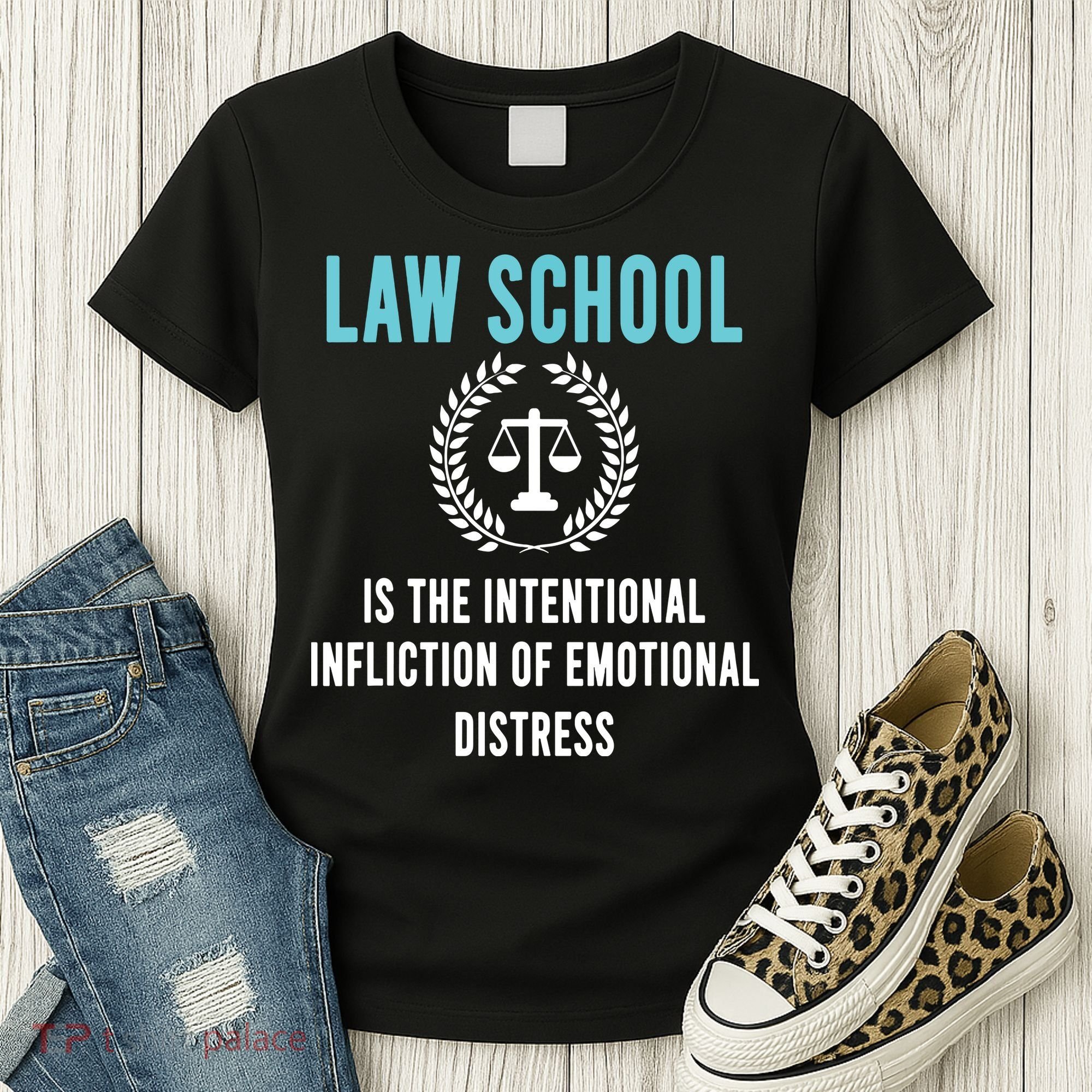 Law School Student Aspiring Future Attorney Lawyer Women's T-Shirt