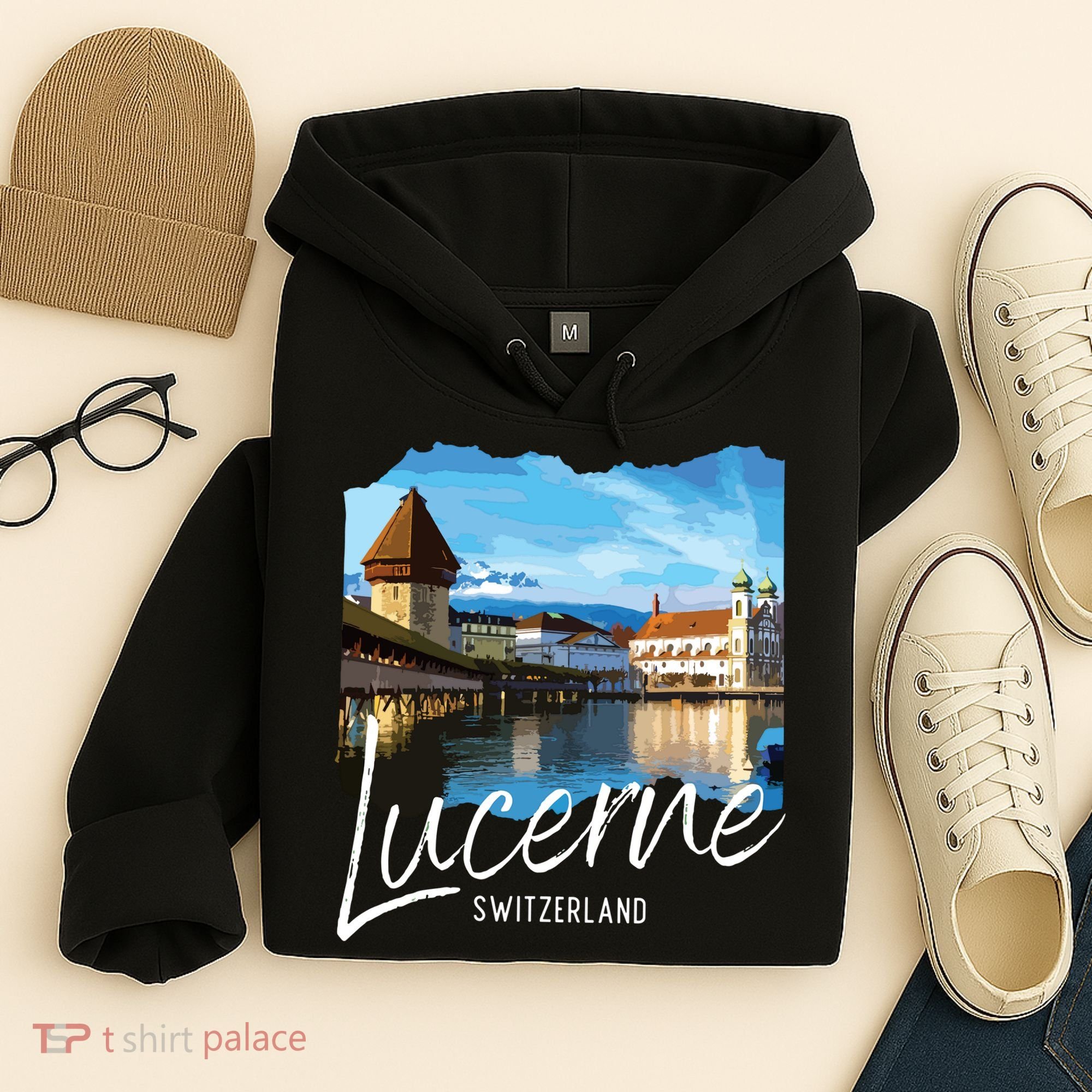 Lucerne Switzerland Souvenir Lucerne Hoodie