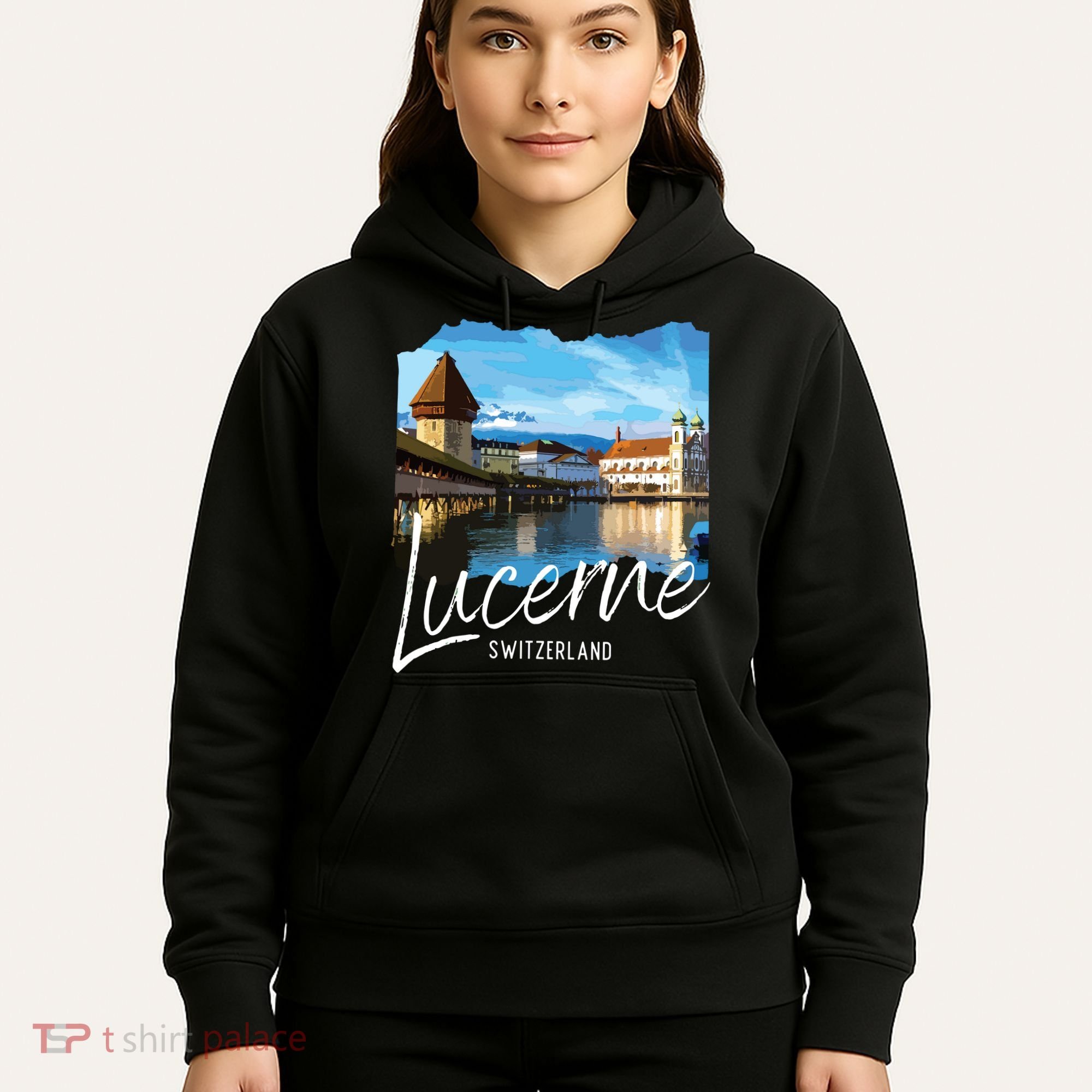 Lucerne Switzerland Souvenir Lucerne Hoodie