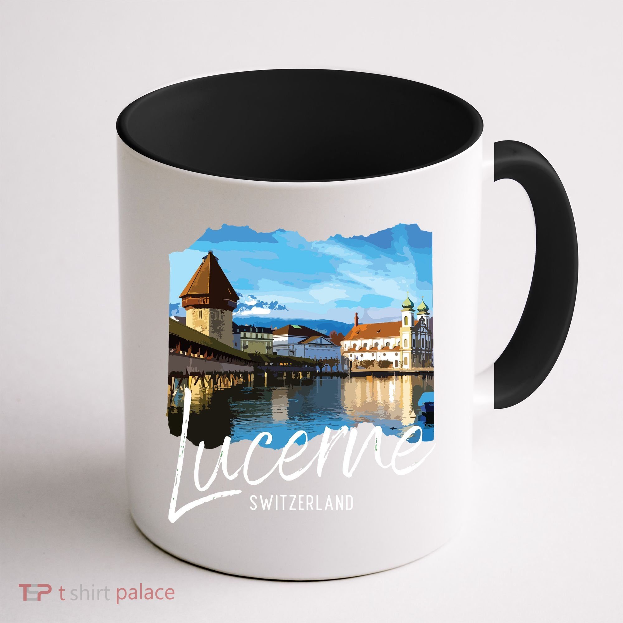Lucerne Switzerland Souvenir Lucerne Coffee Mug