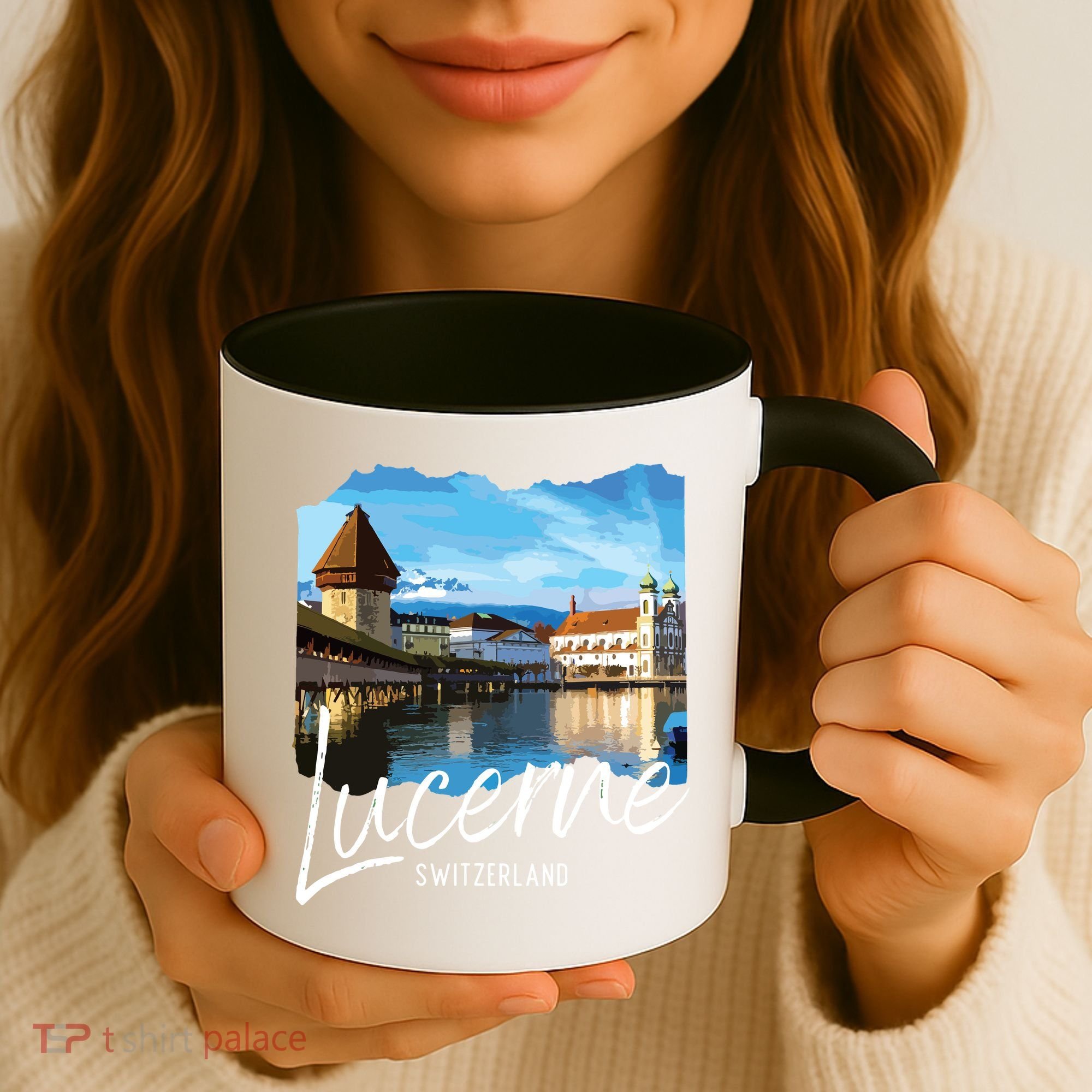 Lucerne Switzerland Souvenir Lucerne Coffee Mug