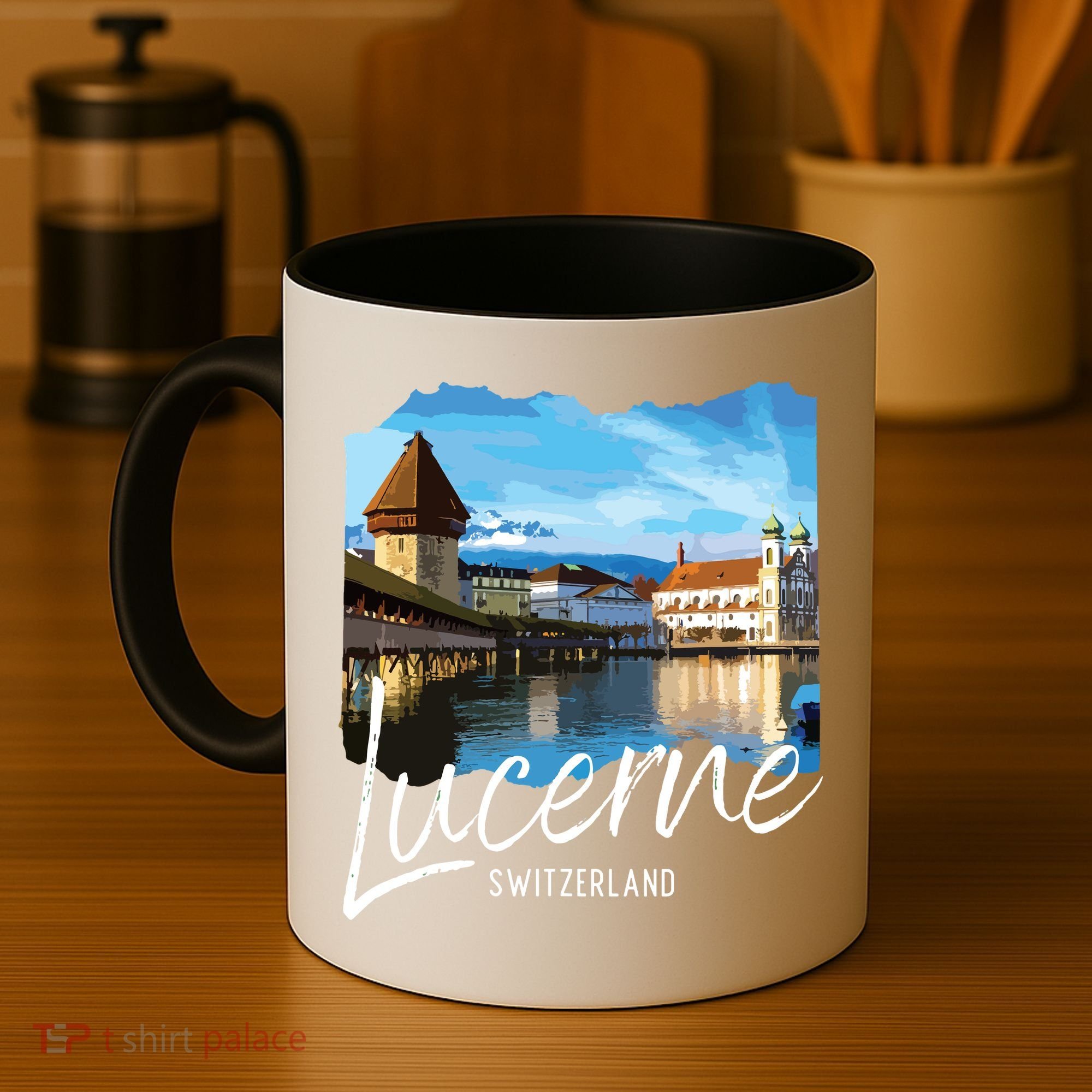 Lucerne Switzerland Souvenir Lucerne Coffee Mug