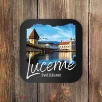 Lucerne Switzerland Souvenir Lucerne Coaster thumb 0