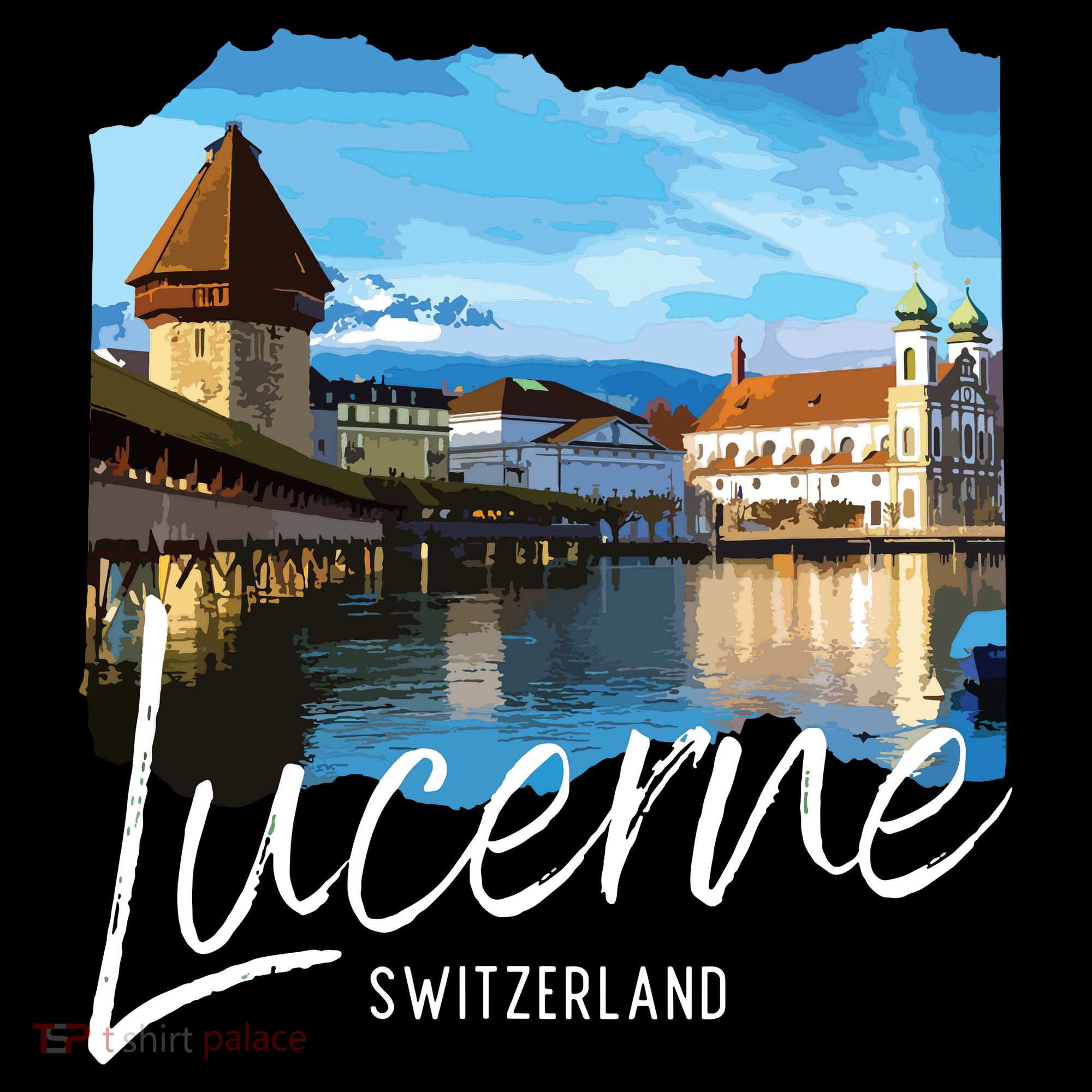 Lucerne Switzerland Souvenir Lucerne Women's Hoodie