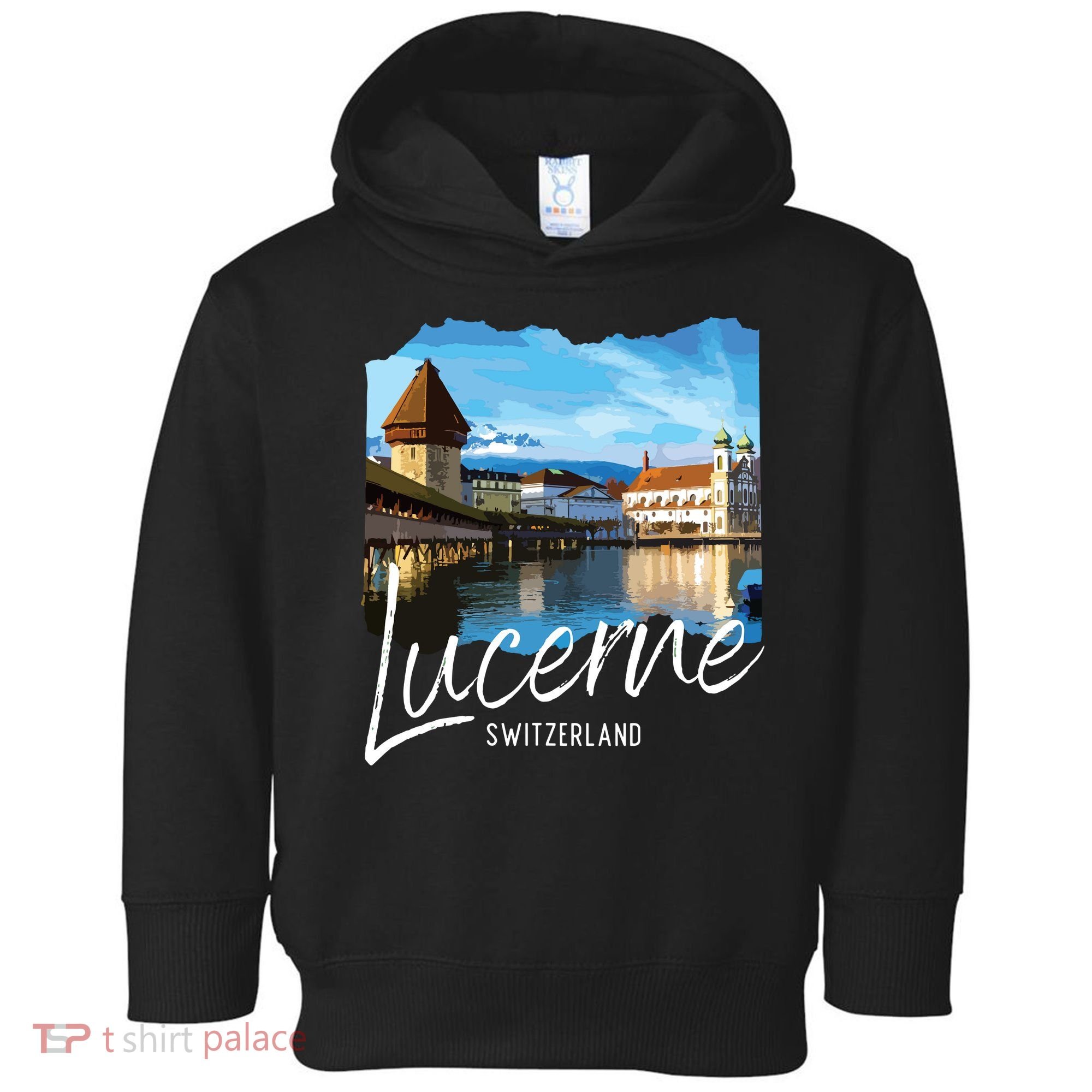 Lucerne Switzerland Souvenir Lucerne Toddler Hoodie