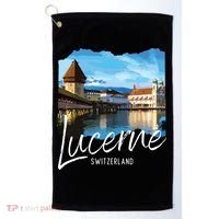 Lucerne Switzerland Souvenir Lucerne Golf Towel thumb 0