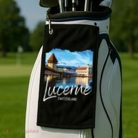 Lucerne Switzerland Souvenir Lucerne Golf Towel thumb 2