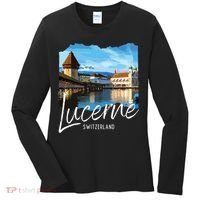 Lucerne Switzerland Souvenir Lucerne Women's Long Sleeve Shirt thumb 0