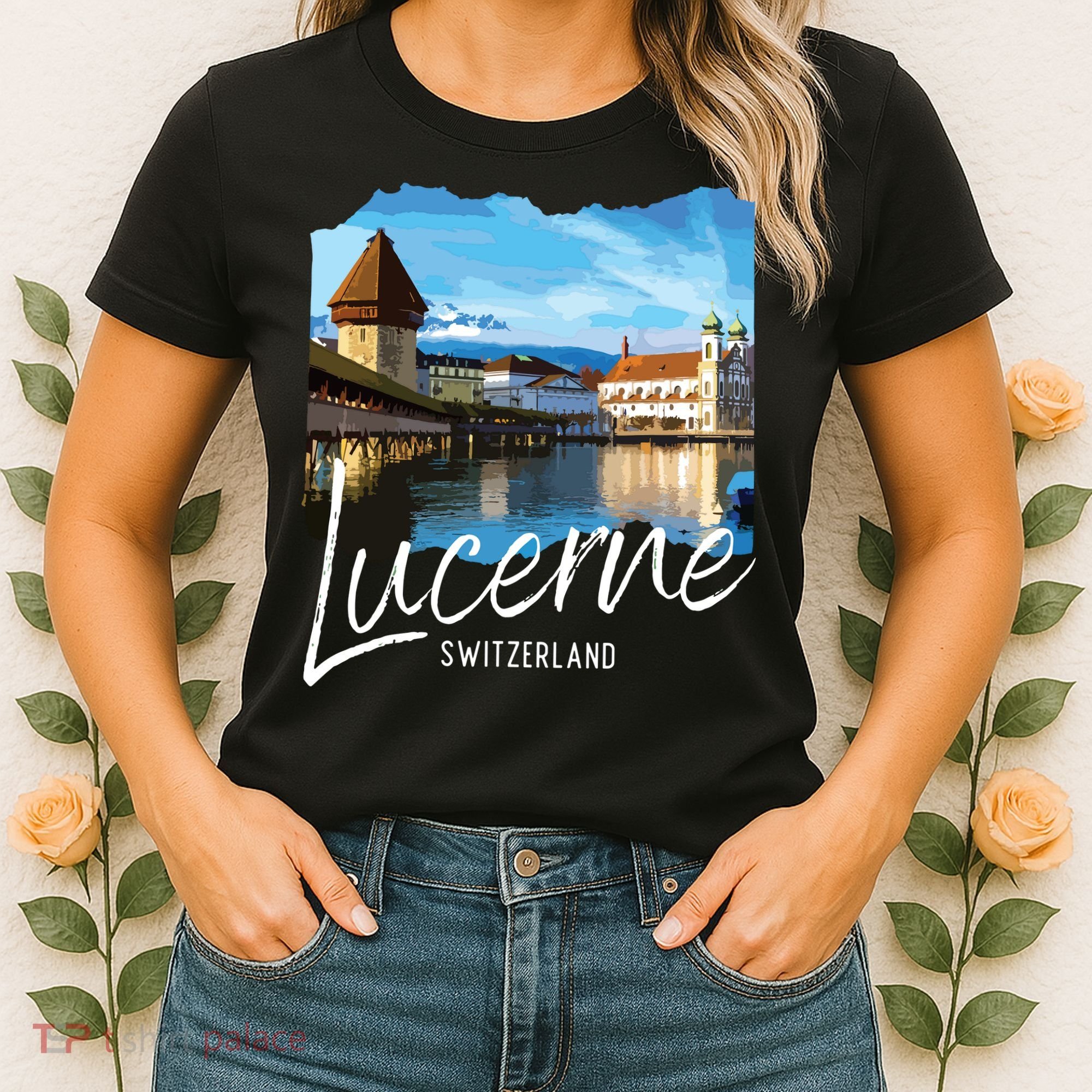 Lucerne Switzerland Souvenir Lucerne Women's T-Shirt