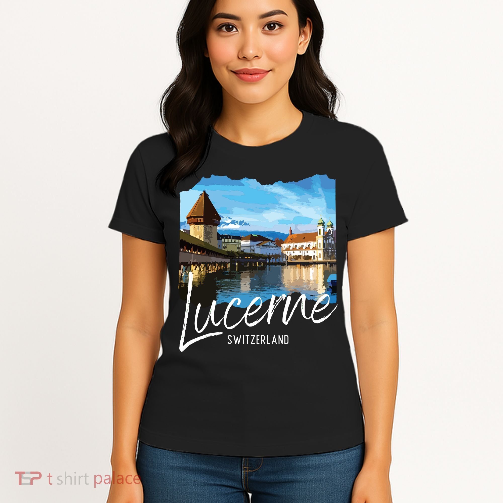 Lucerne Switzerland Souvenir Lucerne Women's T-Shirt