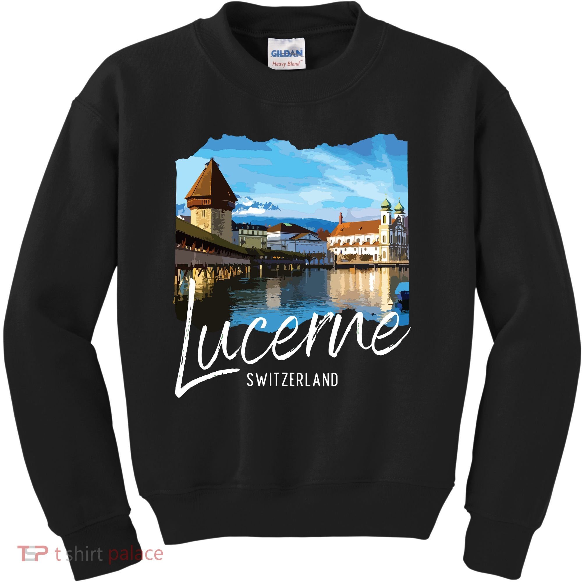 Lucerne Switzerland Souvenir Lucerne Kids Sweatshirt
