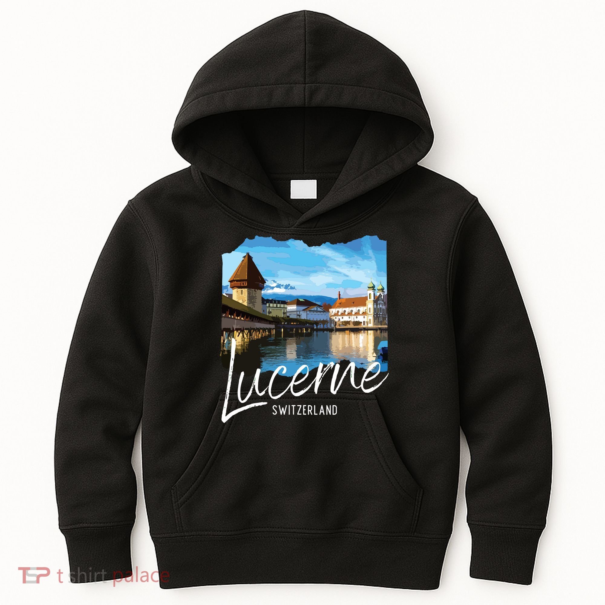 Lucerne Switzerland Souvenir Lucerne Kids Hoodie