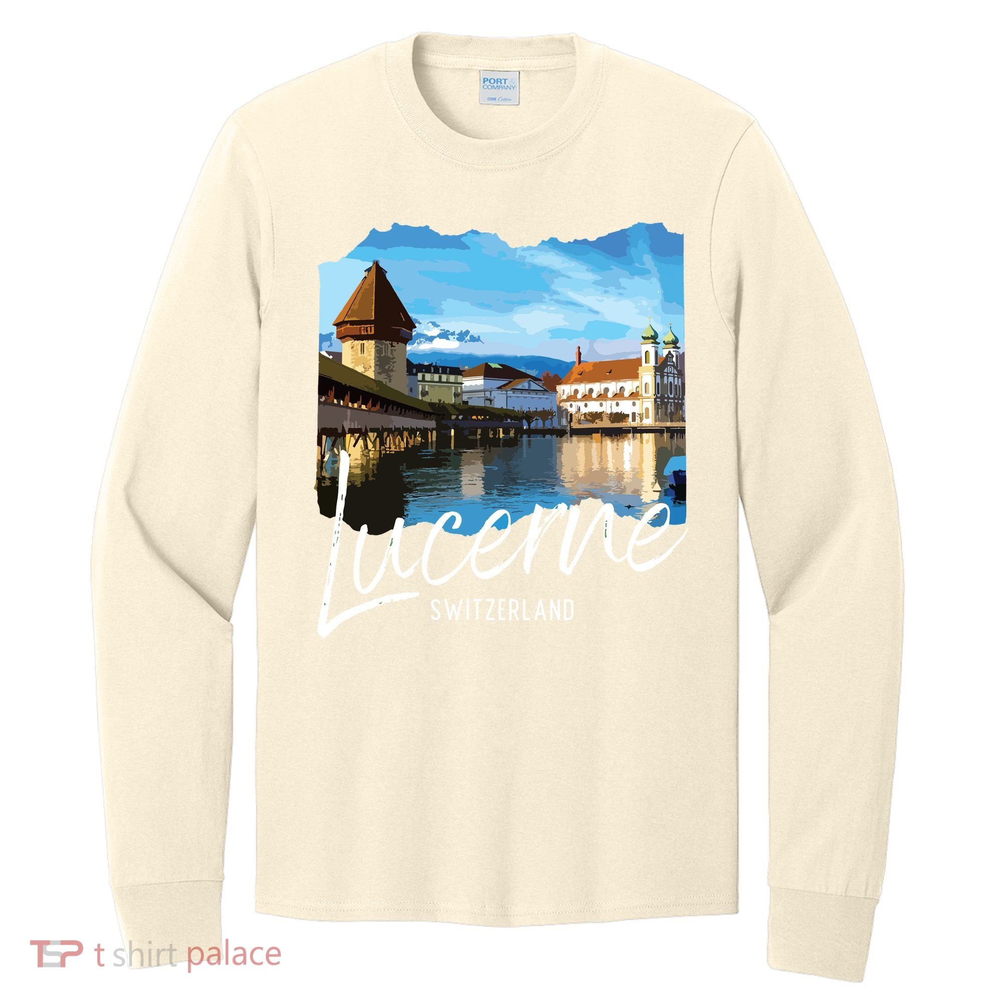 Lucerne Switzerland Souvenir Lucerne Long Sleeve Shirt