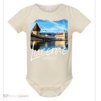 Lucerne Switzerland Souvenir Lucerne Baby Bodysuit thumb 0