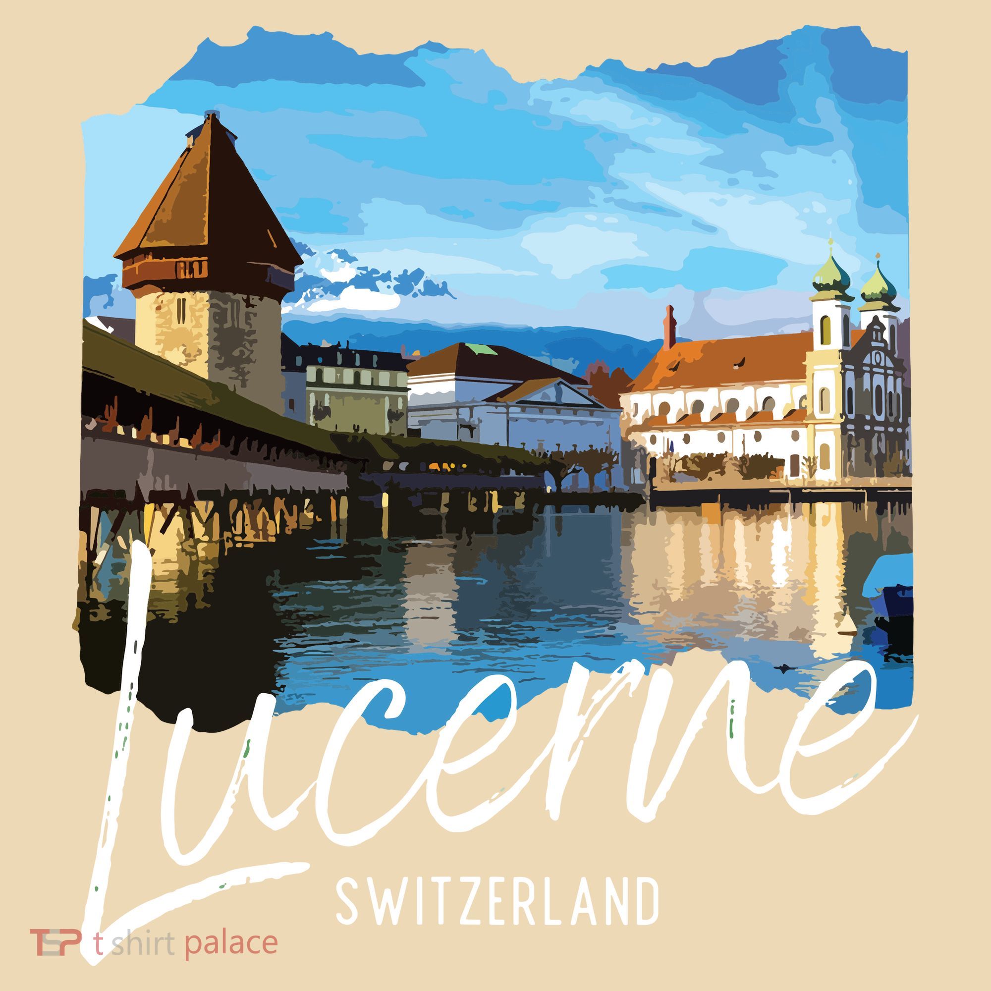 Lucerne Switzerland Souvenir Lucerne Toddler T-Shirt