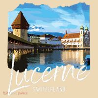 Lucerne Switzerland Souvenir Lucerne Kids T-Shirt thumb 2