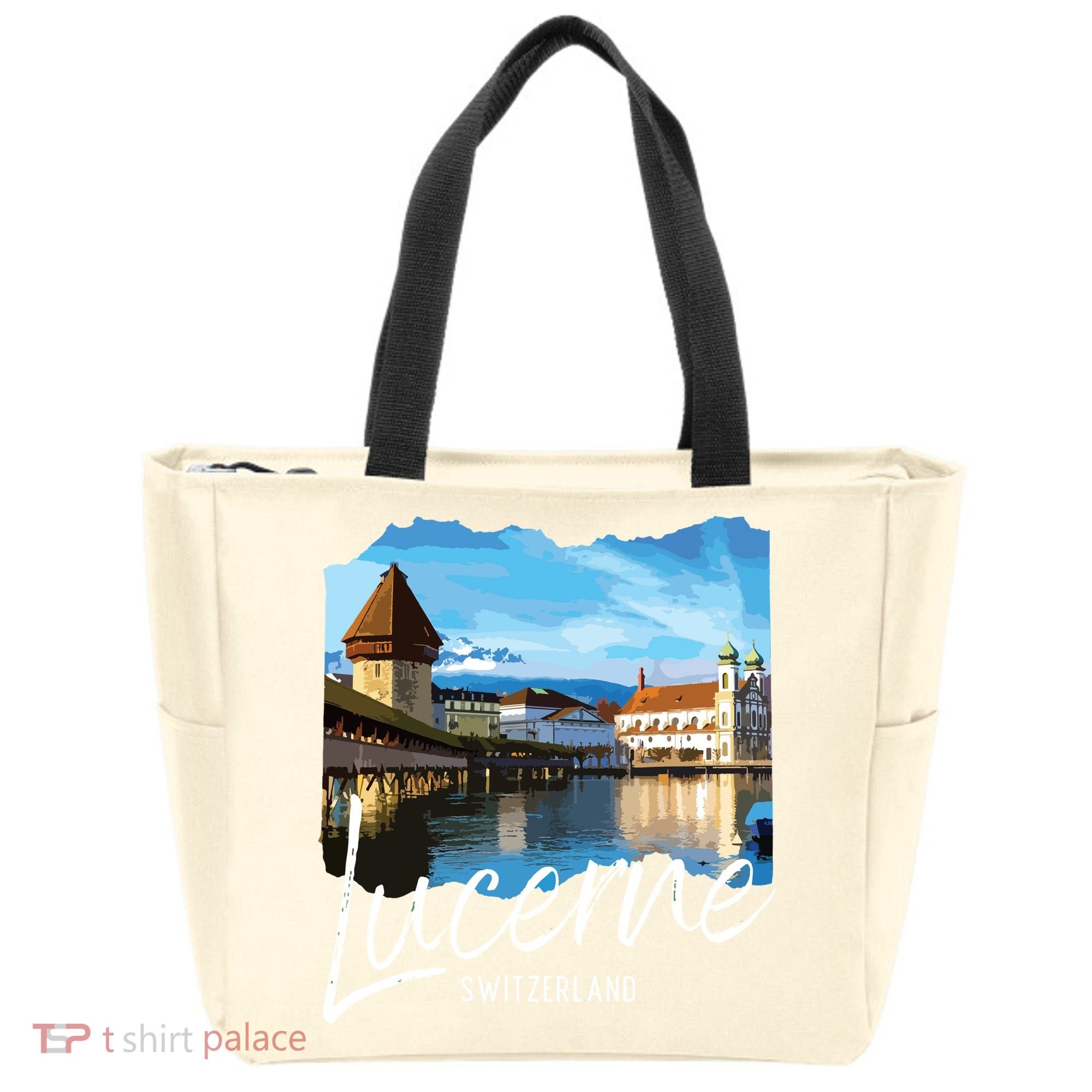 Lucerne Switzerland Souvenir Lucerne Tote Bag