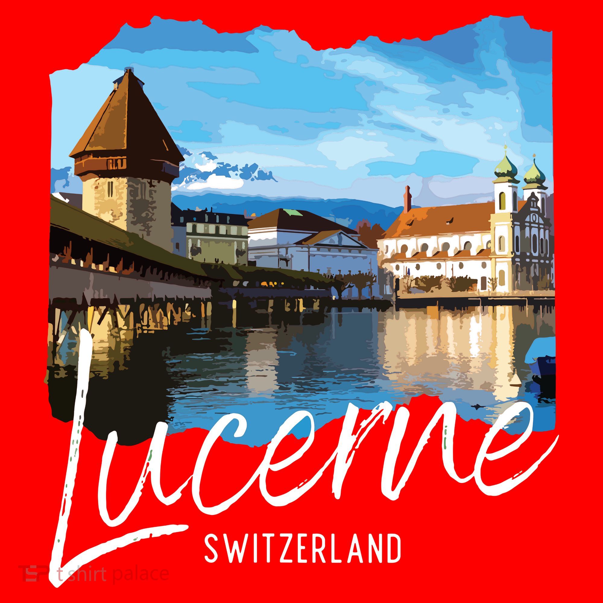 Lucerne Switzerland Souvenir Lucerne Santa Hat