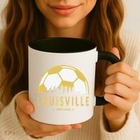 Louisville Soccer Since 2015 Gift Coffee Mug thumb 3