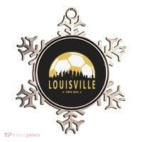 Louisville Soccer Since 2015 Gift Ornament thumb 0