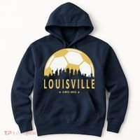 Louisville Soccer Since 2015 Gift Hoodie thumb 0
