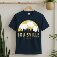Louisville Soccer Since 2015 Gift T-Shirt thumb 2