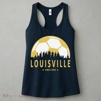 Louisville Soccer Since 2015 Gift Women's Tank Top thumb 3