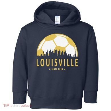 Louisville Soccer Since 2015 Gift Toddler Hoodie