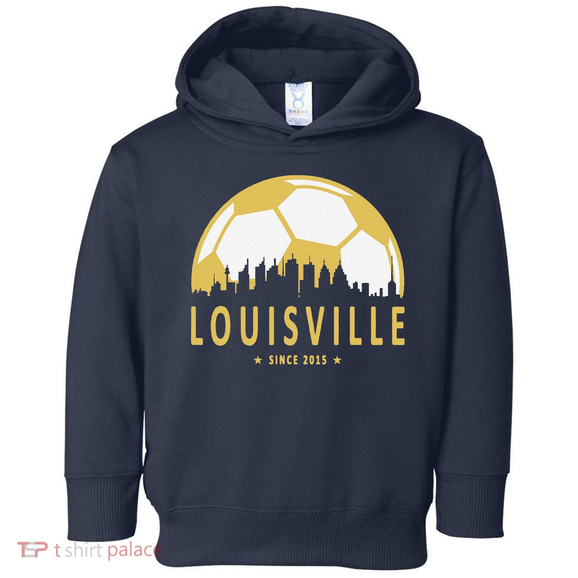 Louisville Soccer Since 2015 Gift Toddler Hoodie
