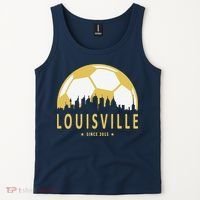 Louisville Soccer Since 2015 Gift Tank Top thumb 2