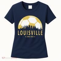 Louisville Soccer Since 2015 Gift Women's T-Shirt thumb 0