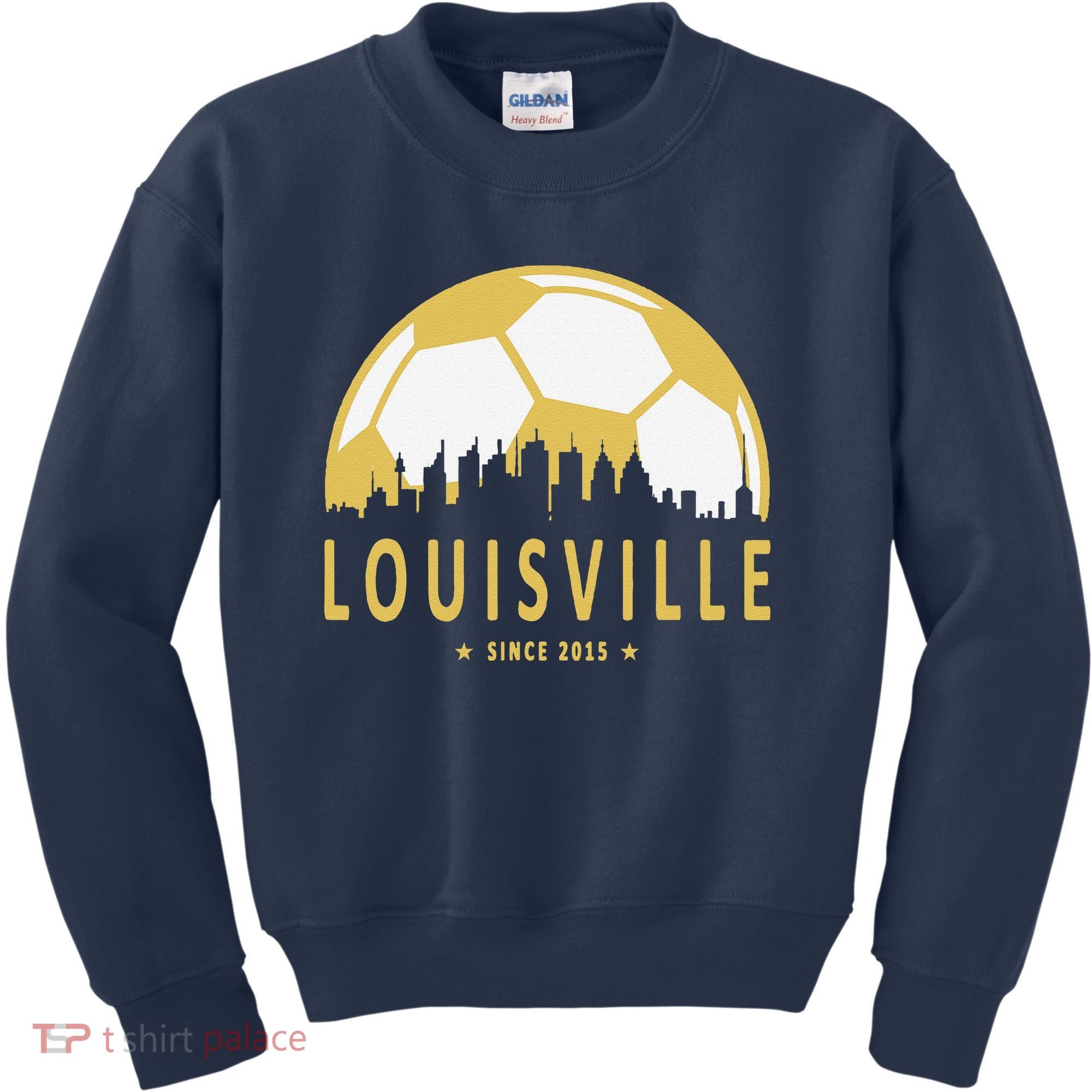 Louisville Soccer Since 2015 Gift Kids Sweatshirt