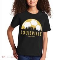 Louisville Soccer Since 2015 Gift Kids T-Shirt thumb 2