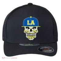 LA Sugar Skull Flexfit Unipanel Trucker Cap thumb 0