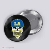 LA Sugar Skull Button thumb 0