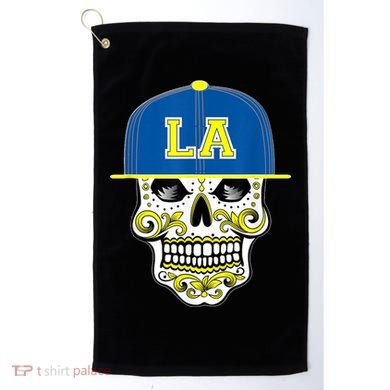 LA Sugar Skull Golf Towel