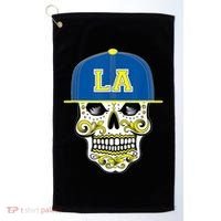 LA Sugar Skull Golf Towel thumb 0